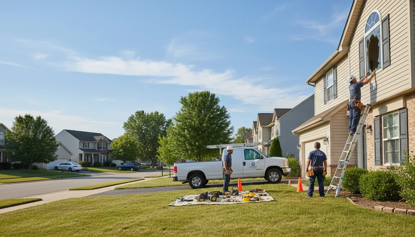 Expert window installer providing residential service in Brush Creek, TN